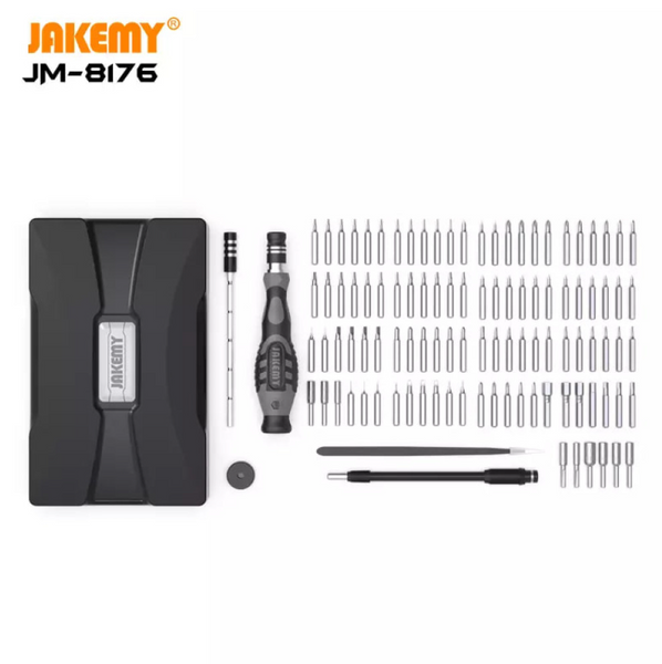 Викрутка JAKEMY JM-8176 106в1 з набором магнітних біт у кейсі 63988 фото