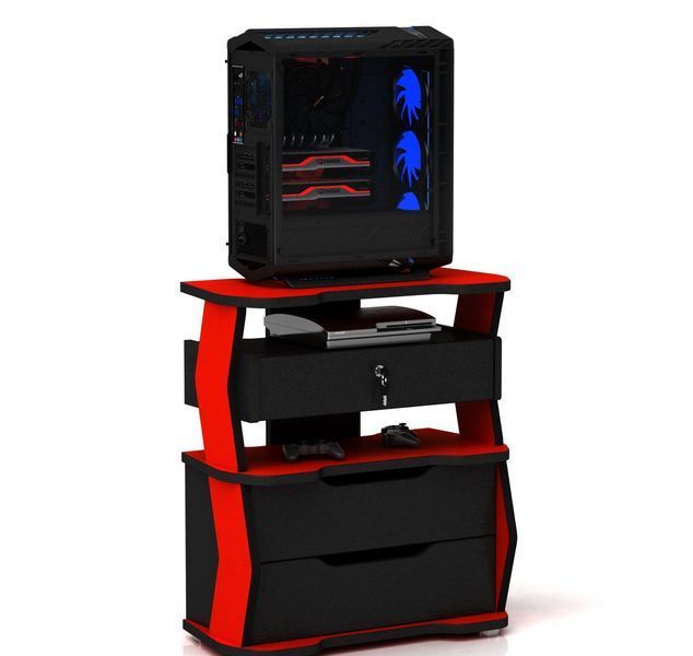 Комод для геймера XGamer CITY 2 ЛДСП 70/42/79 см 1962108733 фото